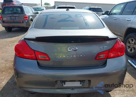 2010 Infiniti G37X z USA, uszkodzony, nr VIN JN1CV6AR3AM458059